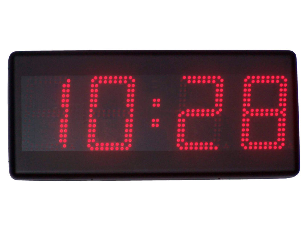 Reloj industrial de panel LED