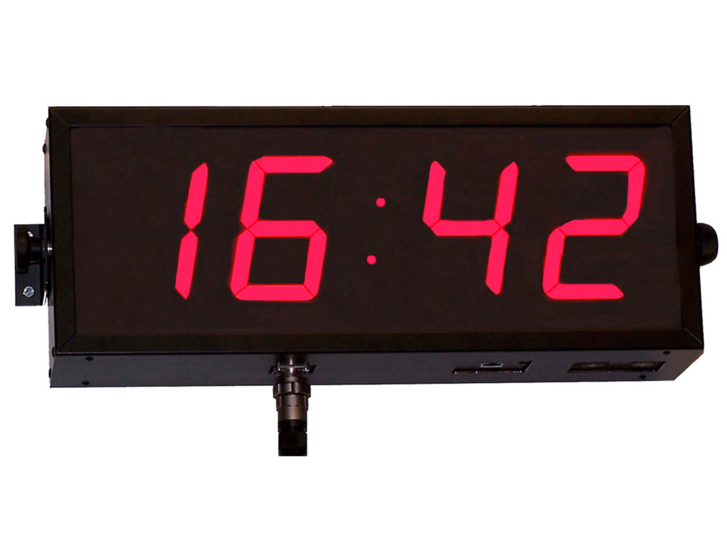 Reloj industrial de panel