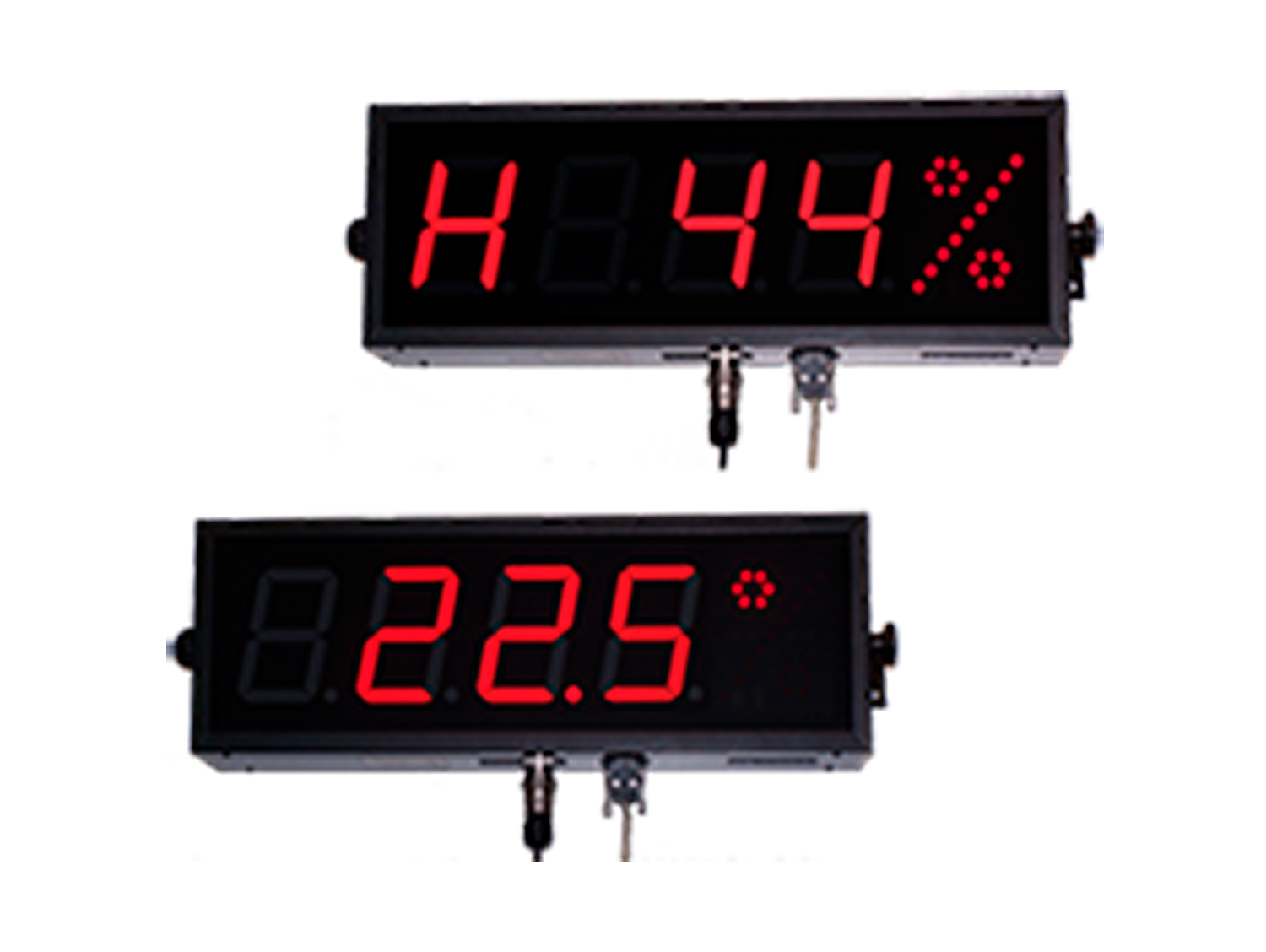 Indicateur Temperature Et Humidite Grand Format Digits De 57mm