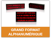 Grand format alphanumérique